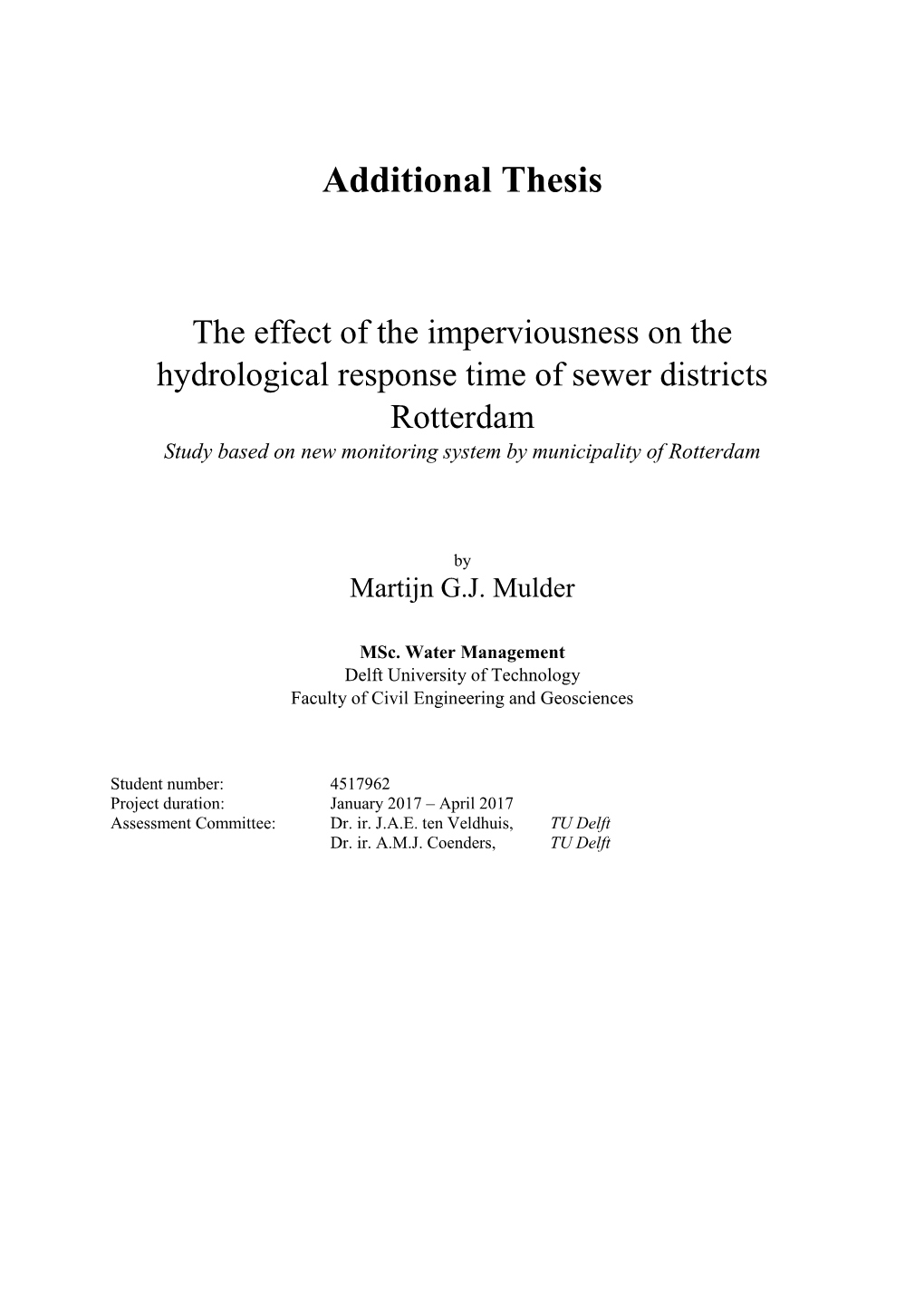 Additional Thesis Martijn ... Mulder.Pdf