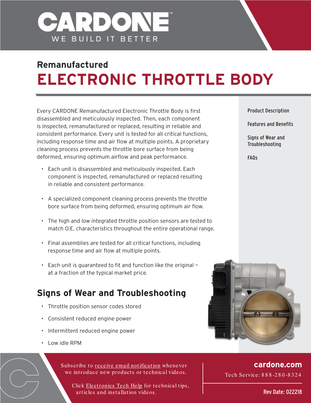 Electronic Throttle Body