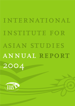IIAS Annual Report 2004