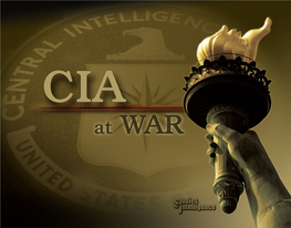 CIA at WAR Studies in Intelligence Is a Quarterly Publication Prepared Primarily for the Use of US Government Offcials