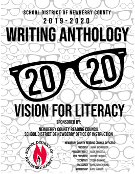School District of Newberry County 2019- 2020 Writing Anthology