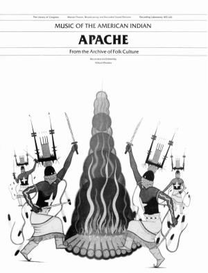 Music of the American Indian: Apache AFS