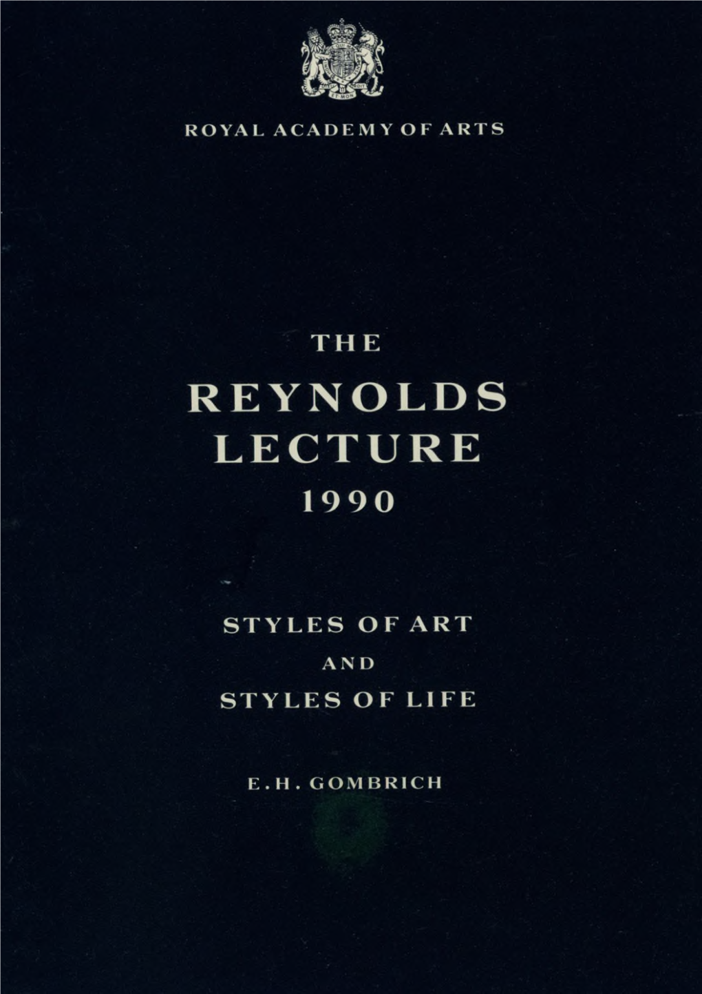 Reynolds Lecture 1990