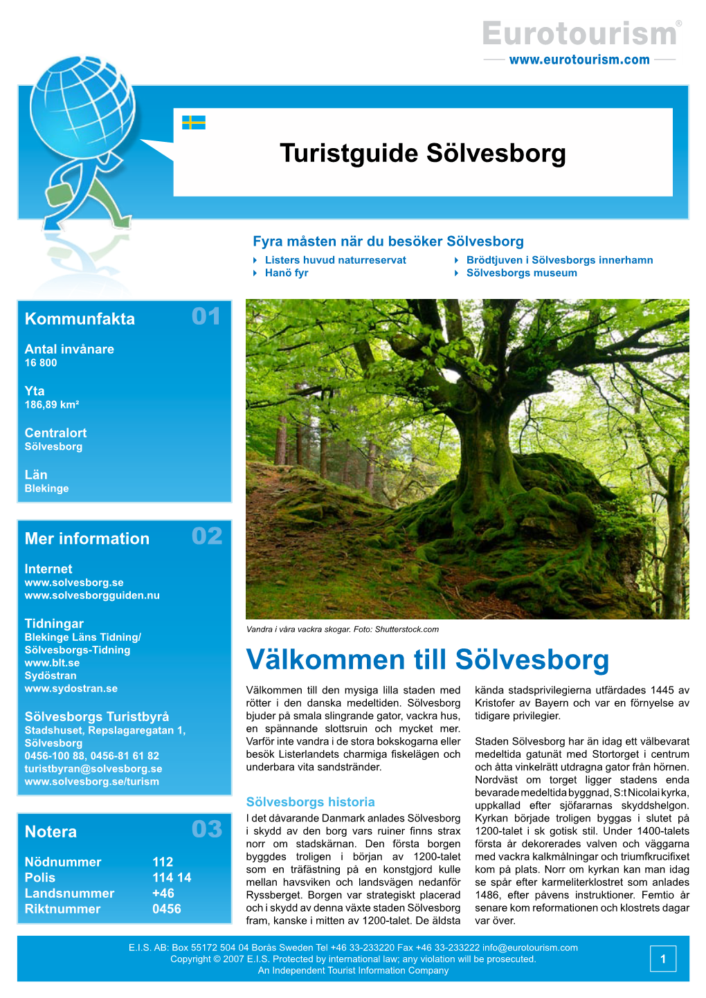 Turistguide Sölvesborg