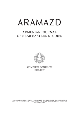 ARAMAZD: AJNES Complete Contents 2006-2019