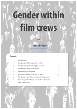 Gender Within Hollywood Film Crews Stephenfollows-Com