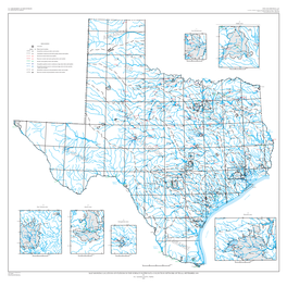Index of Stations—Surface-Water Data-Collection Network of Texas, September 1999