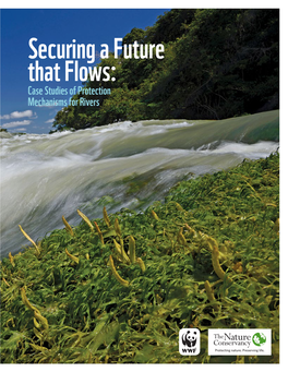 Securing a Future That Flows: Case Studies of Protection Mechanisms for Rivers Citation: Moir, K., M