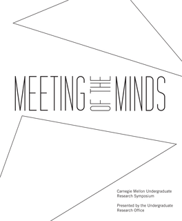 2011 Meeting of the Minds Program [Pdf]
