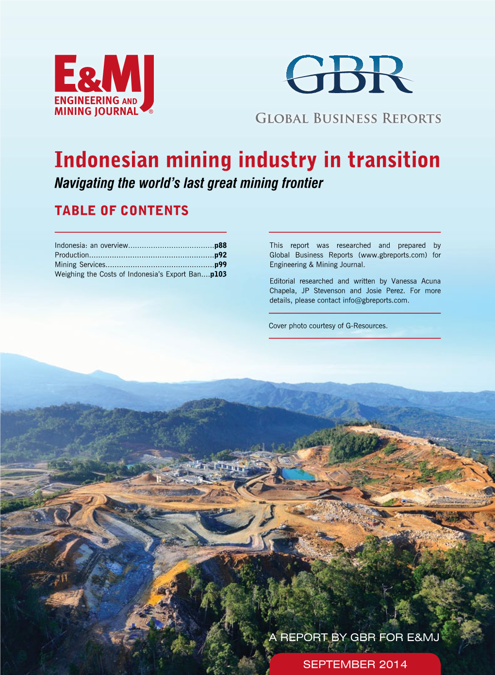 Indonesian Mining Industry in Transition Navigating the World’S Last Great Mining Frontier