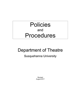 Department of Theatre