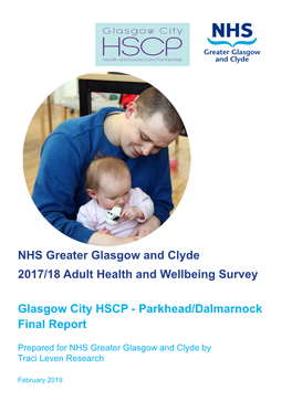 NHS Greater Glasgow and Clyde 2017/18 Adult Health and Wellbeing Survey Glasgow City HSCP