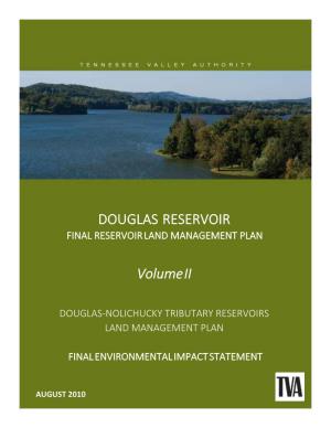Douglas Reservoir Land Management Plan