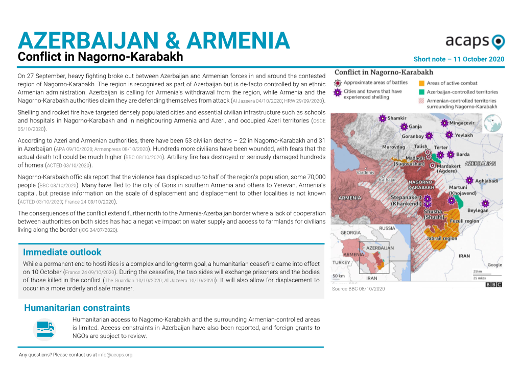 Azerbaijan & Armenia