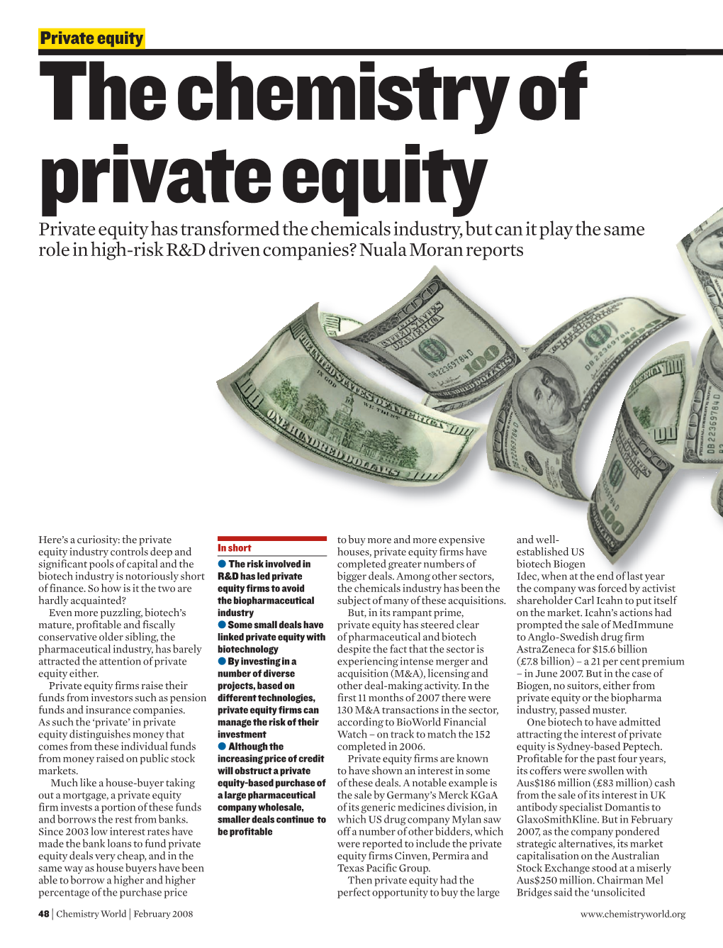 CW.01.08.Private Equity.Indd