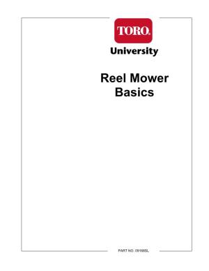 Reel Mower Basics
