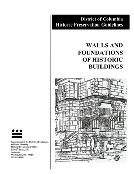 Walls and Foundations of Historic Buildings