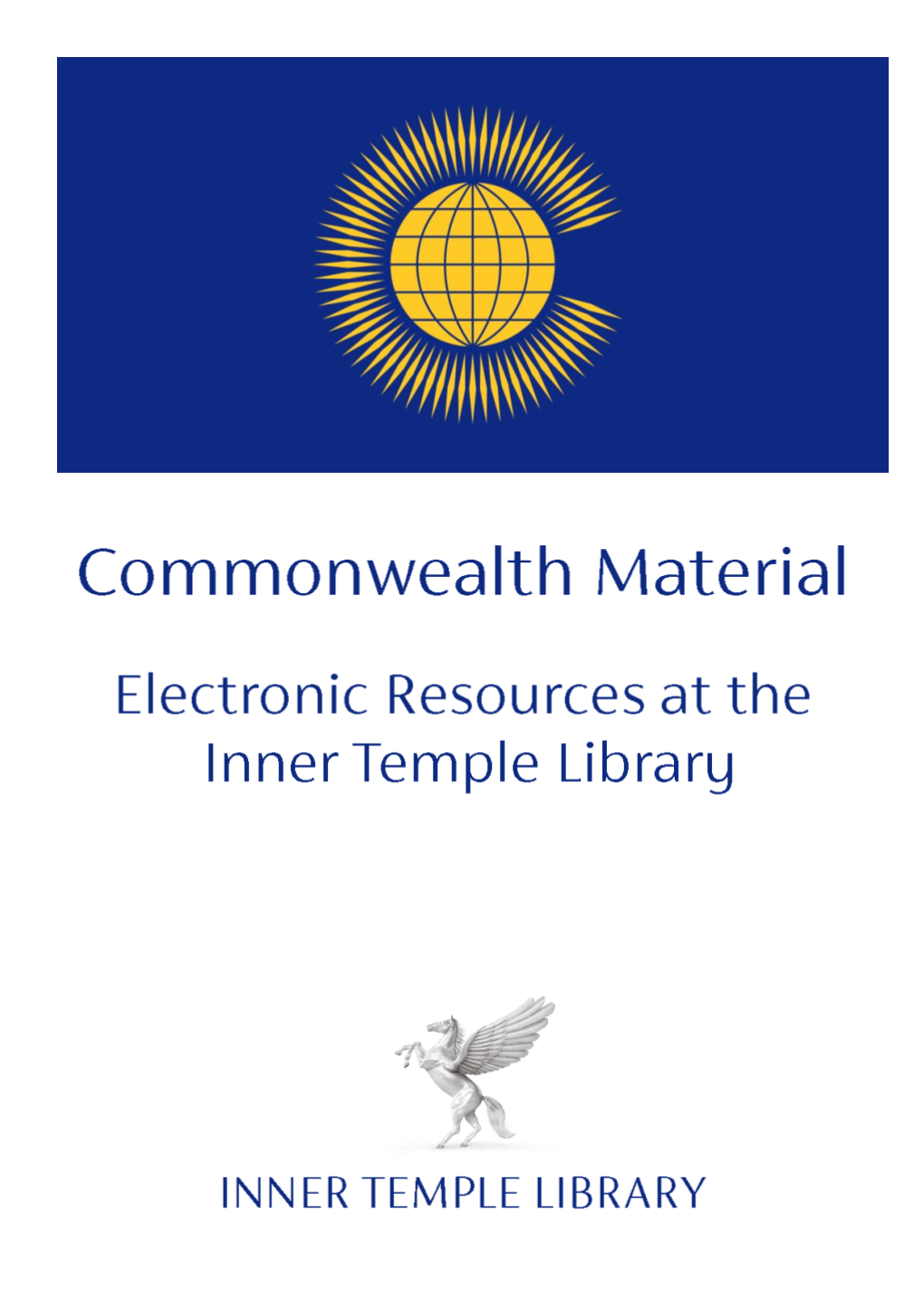 Commonwealth Material: Electronic Resources at the Inner Temple Library