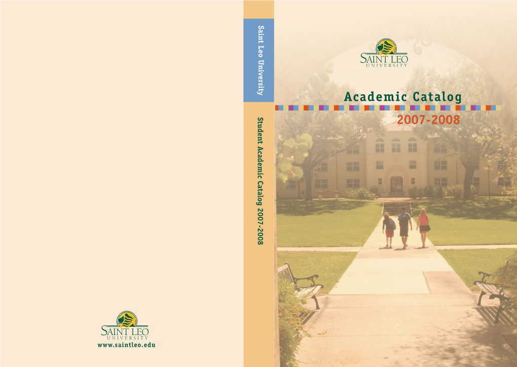 2007-2008 Academic Catalog