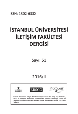 Istanbul Üniversitesi Iletişim Fakültesi Dergisi