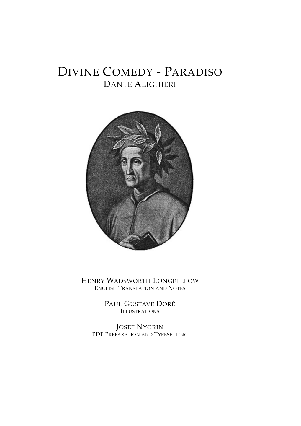 Dante Alighieri's Divine Comedy – Paradiso