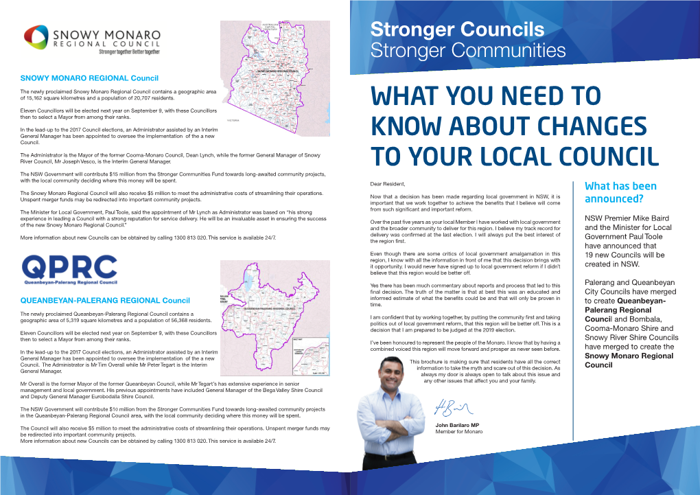 What You Need to Know About Changes to Your Local