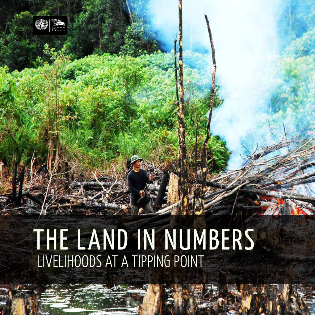 The Land in Numbers Livelihoods at a Tipping Point