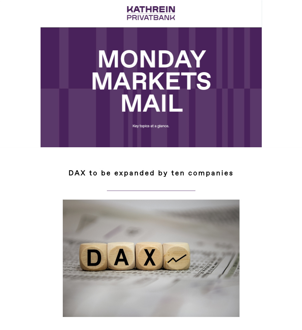 DAX to Be Expanded by Ten Companies