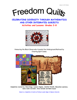 Freedom Quilts: Activities and Lessons for Grades