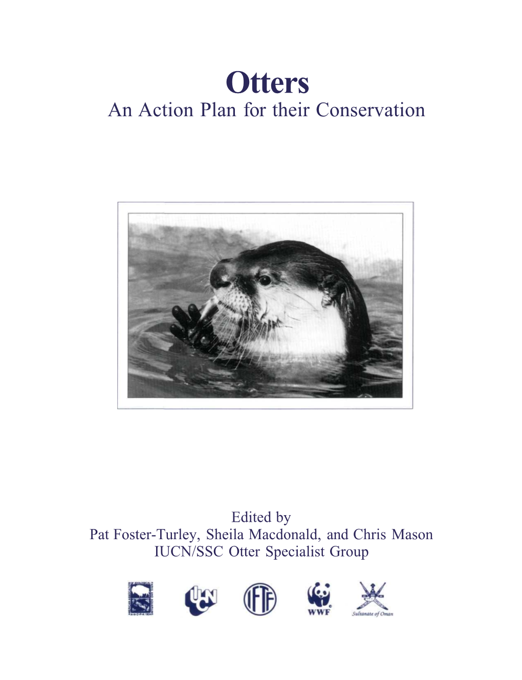 Otters an Action Plan for Their Conservation