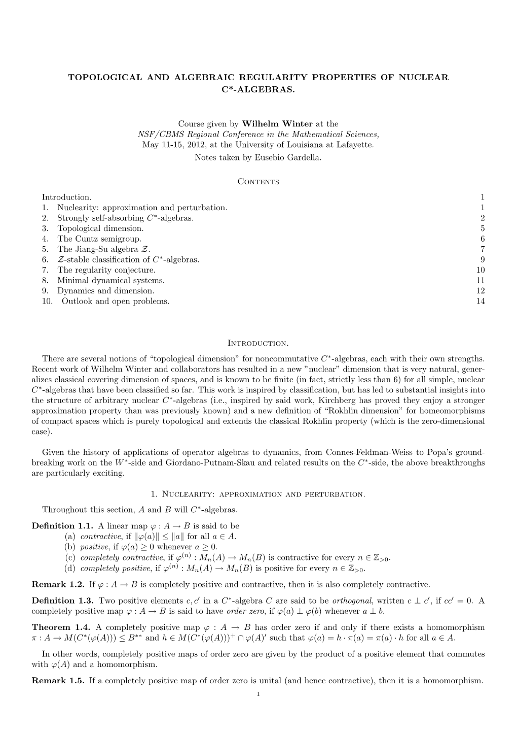 Topological and Algebraic Regularity Properties of Nuclear C*-Algebras