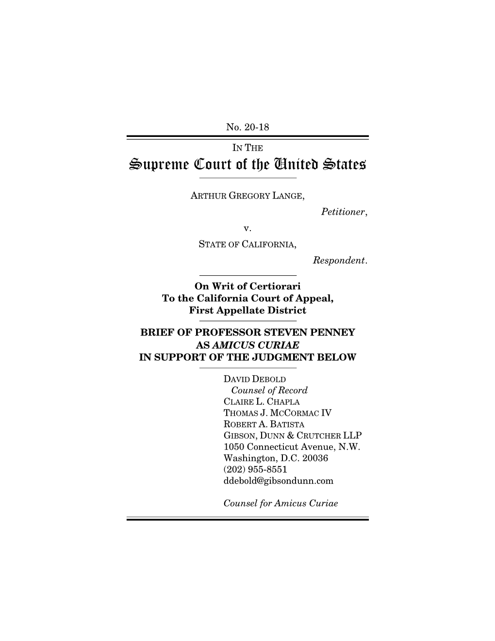 Amicus Brief