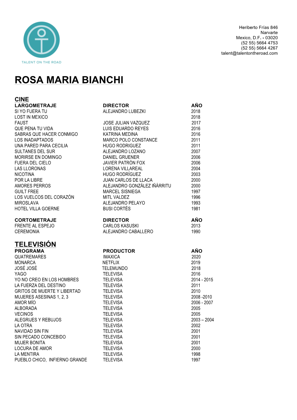 Rosa Maria Bianchi