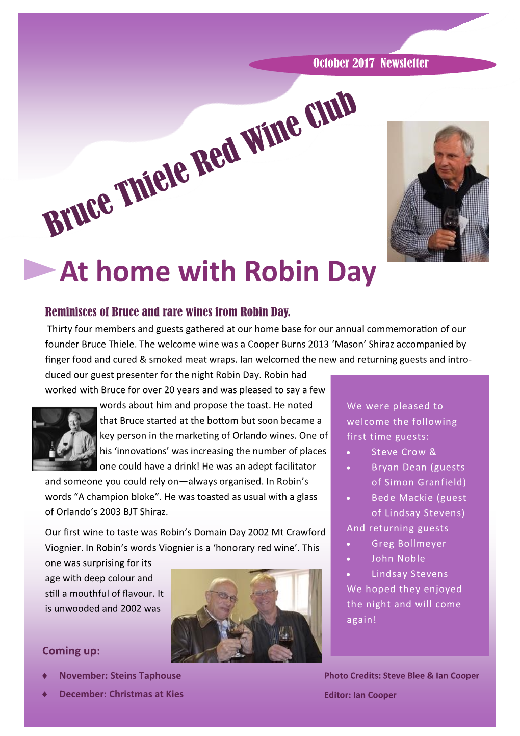 At Home with Robin Day