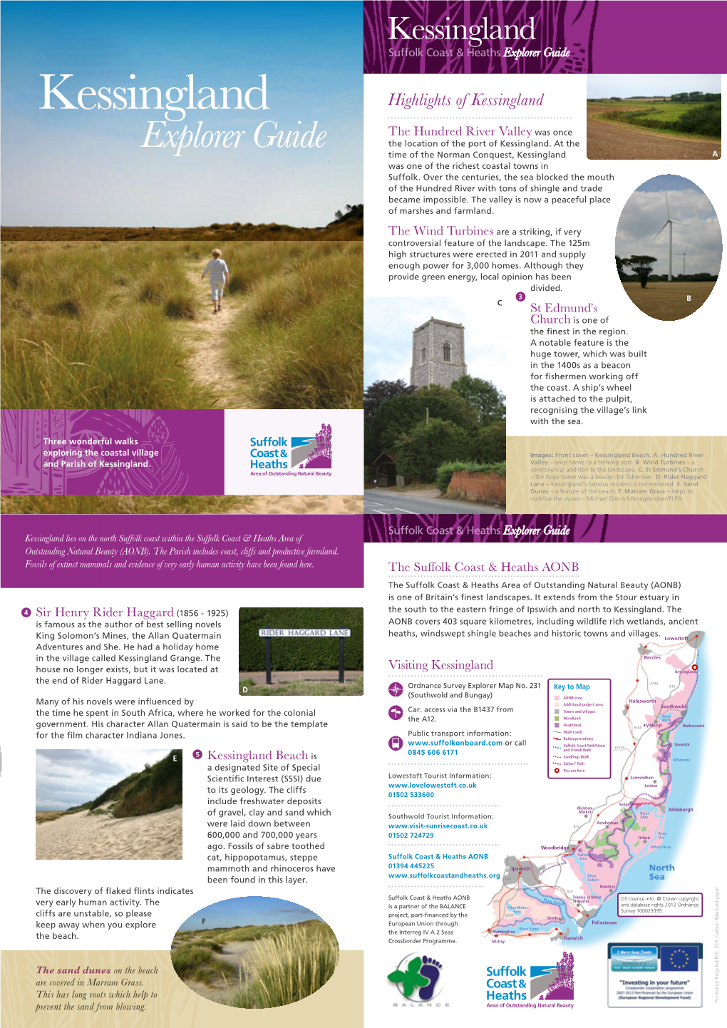 Kessingland Suffolk Coast & Heaths Explorer Guide