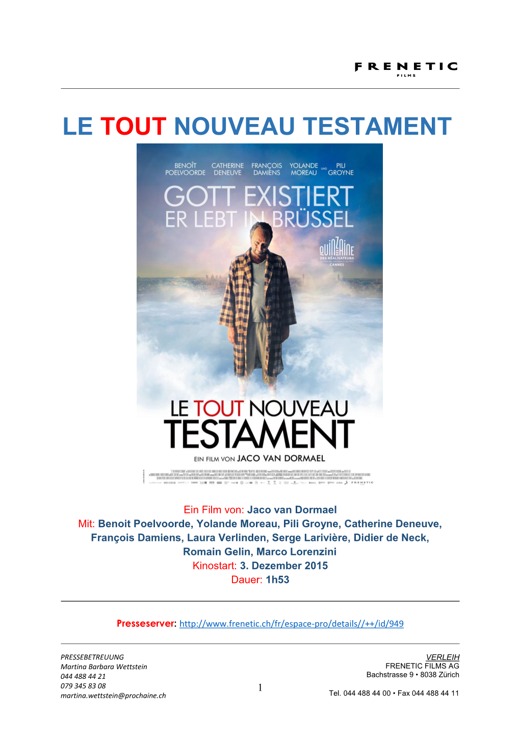 Le Tout Nouveau Testament