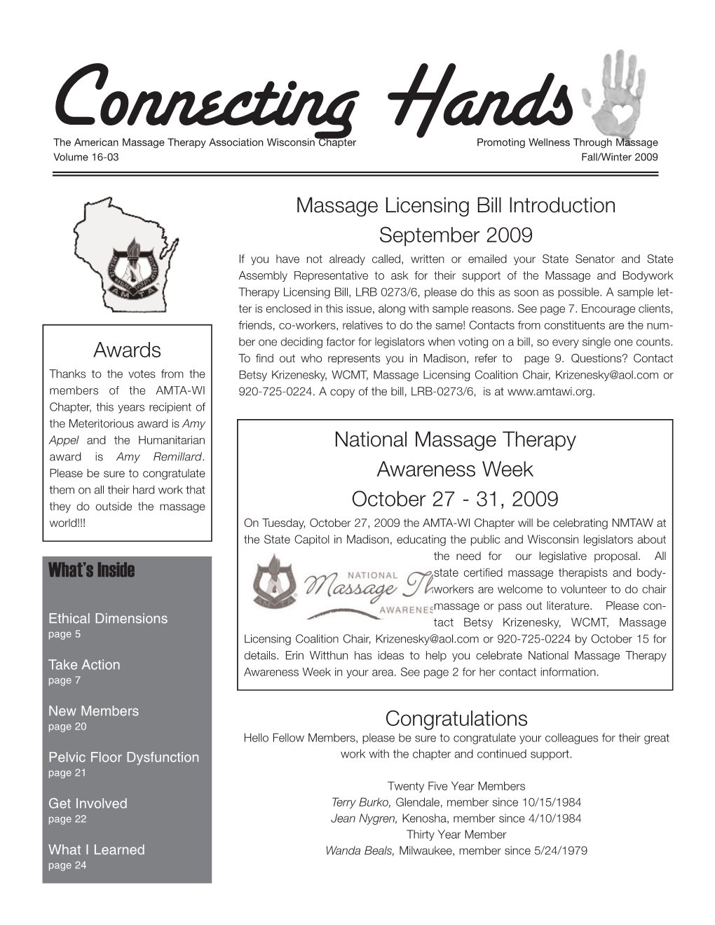 Connecting Handspromoting Wellness Through Massage