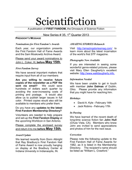 Scientifiction 35