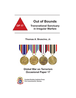 Out of Bounds : Transnational Sanctuary in Irregular Warfare / by Thomas A