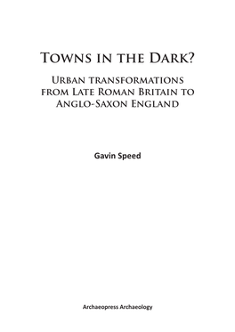 Towns in the Dark?