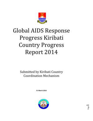 Kiribati Country Progress Report 2014
