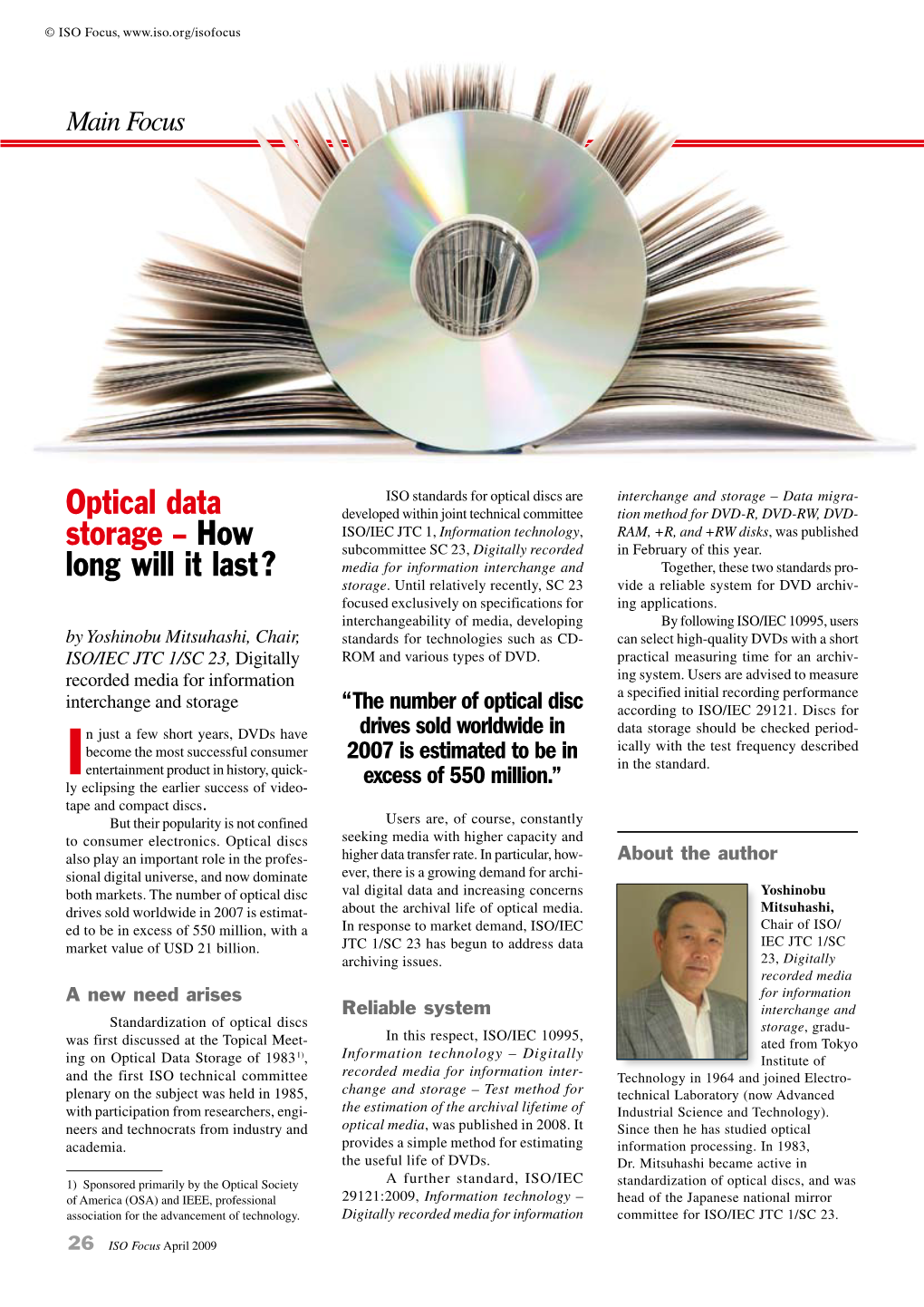 Optical Data Storage