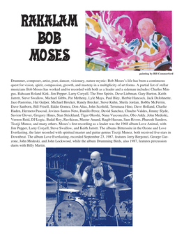 Bob Moses Clinician Page.Indd