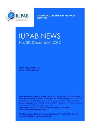 IUPAB NEWS No