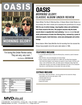Morning Glory: Classic Album Under Review