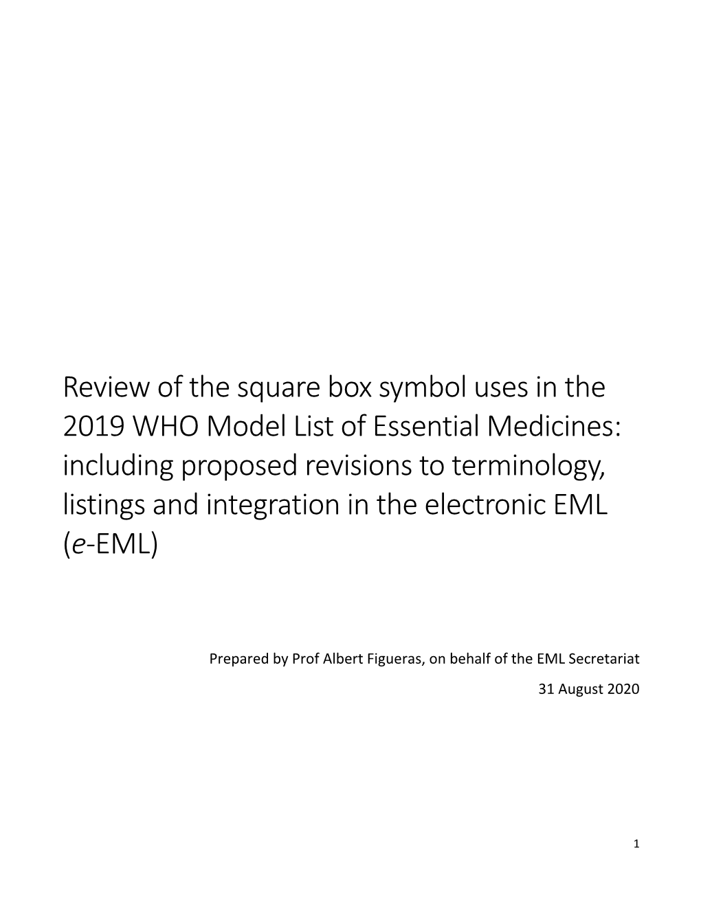 Review of the Square Box Symbol Uses