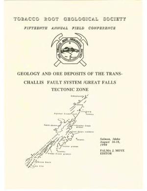Geology and Ore Deposits of the Trans­