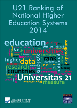 U21 Ranking of National Higher Education Systems 2014