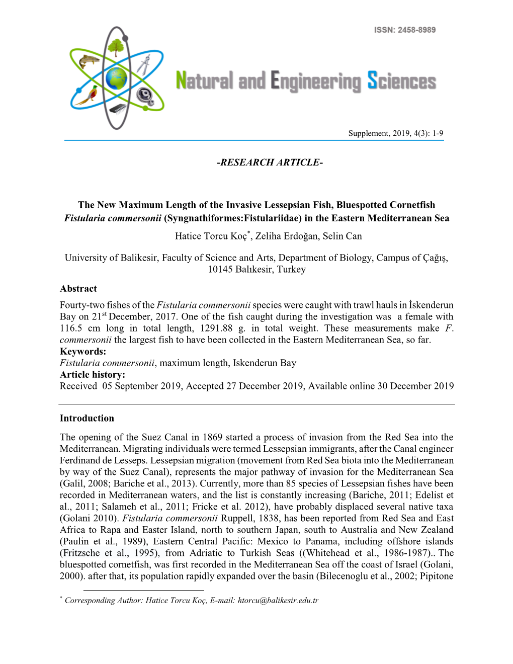 The New Maximum Length of the Invasive Lessepsian Fish