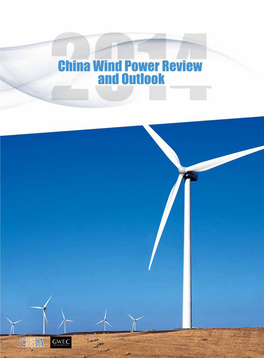 1 2014 China Wind Power Review and Outlook